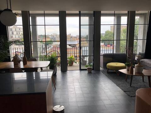Loft en ultimo piso con terrasa privada