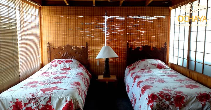 חדר 3: בקתה אחת ו -3 מיטות יחיד.