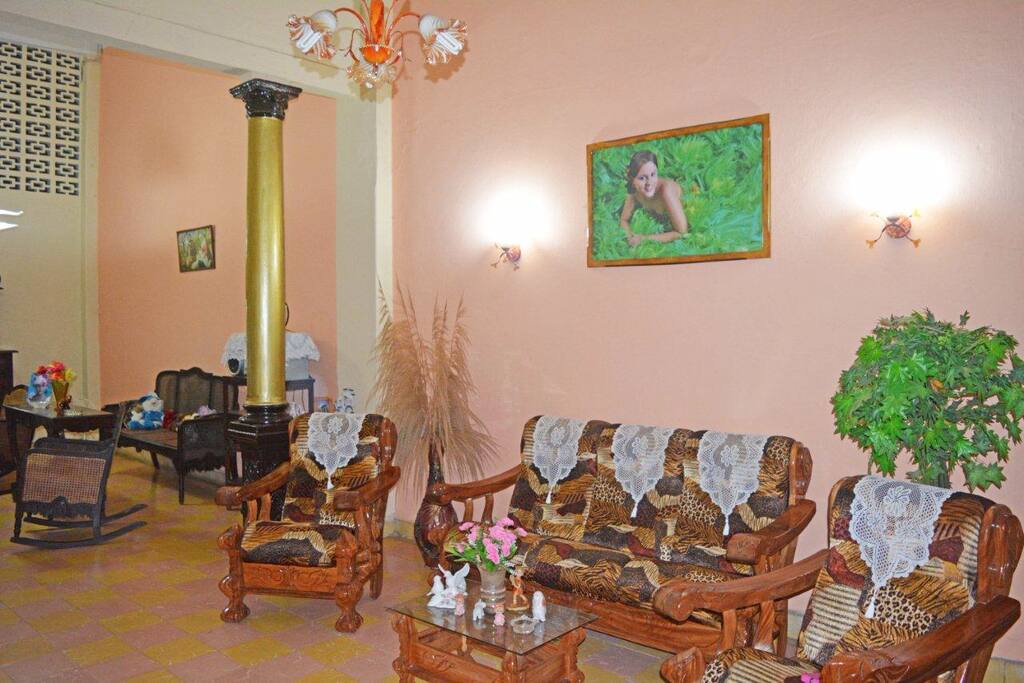 Large house built in the previous century with a colonial architectural style.