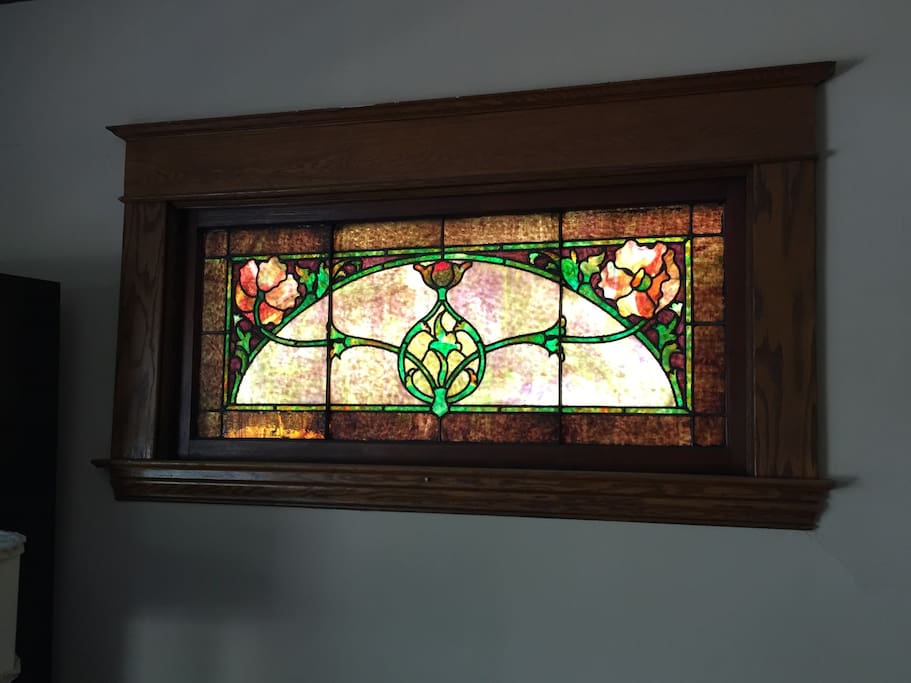 Stained glass window