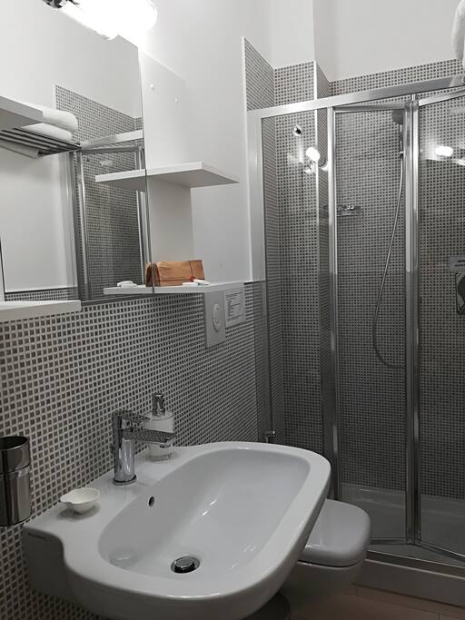 Bagno privato in camera