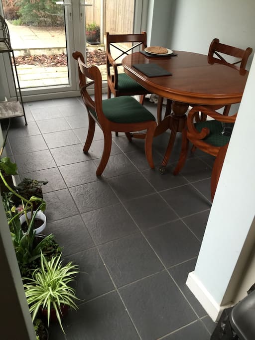 Dining area