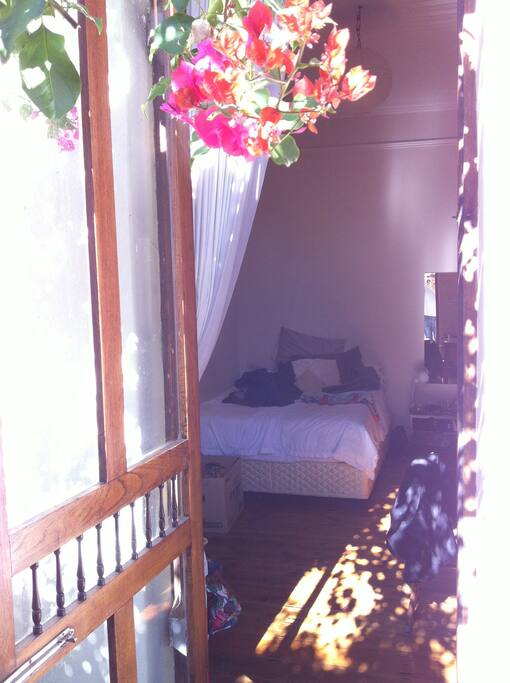 View of Big Room #2 from the courtyard.