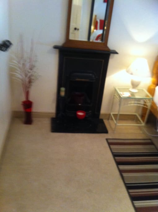 Original fireplace