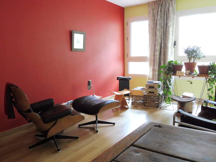 quiet room in the center of Lannion