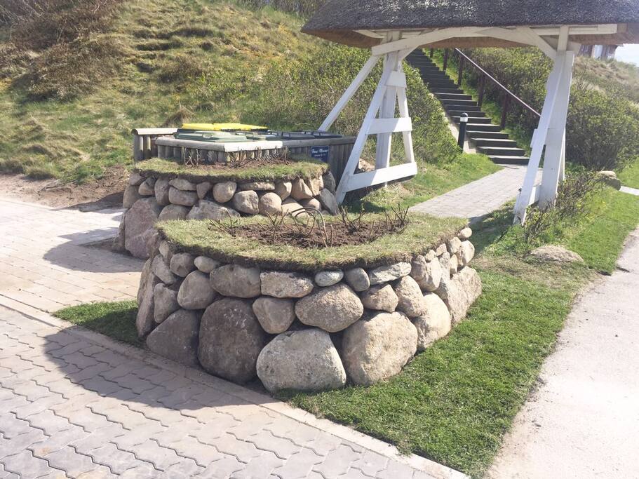 Durchgang zum Treppenaufgang