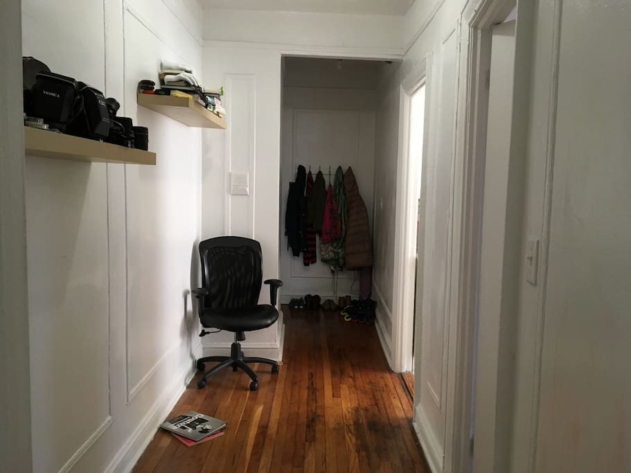 Entrance of the apartment