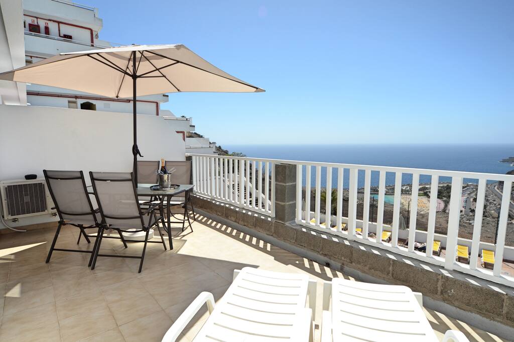 Stunning Ocean View from Spacious Private Terrace