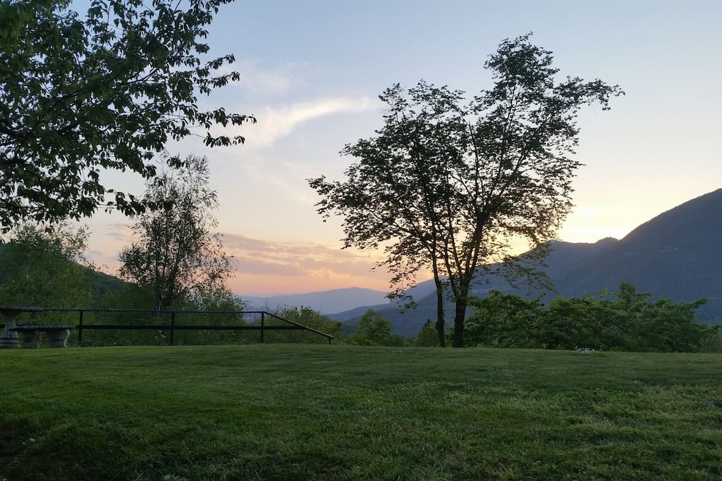 tranquil evening