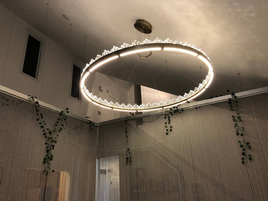 Custom One-of-a-Kind Light Fixtures in Every Room