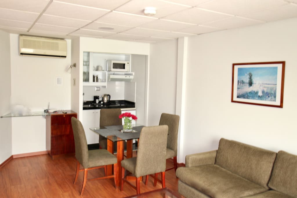 Dinning room & living room