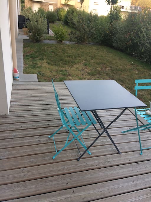 Terrasse et jardin