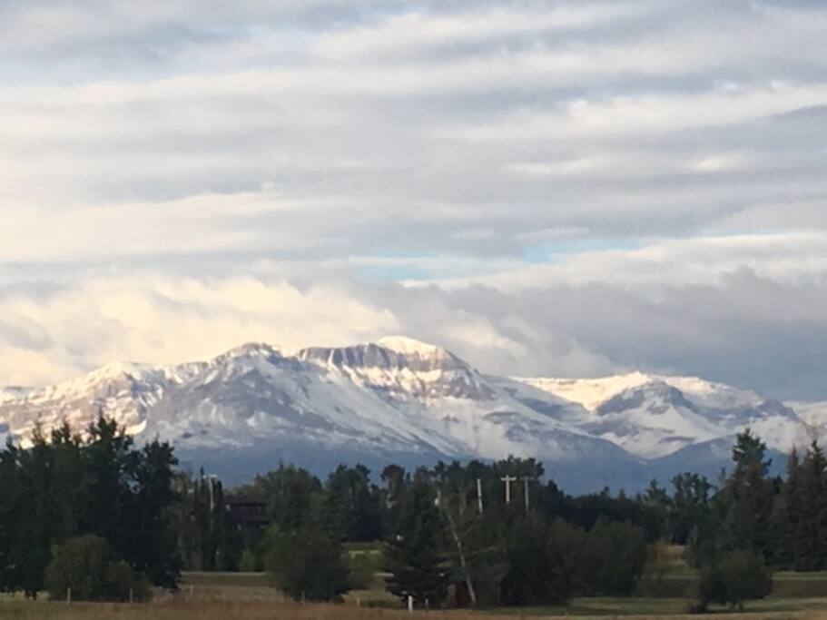 View from deck