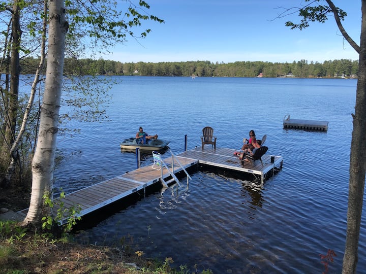 Loon's Nest on Watchic Lake Houses for Rent in Standish, Maine