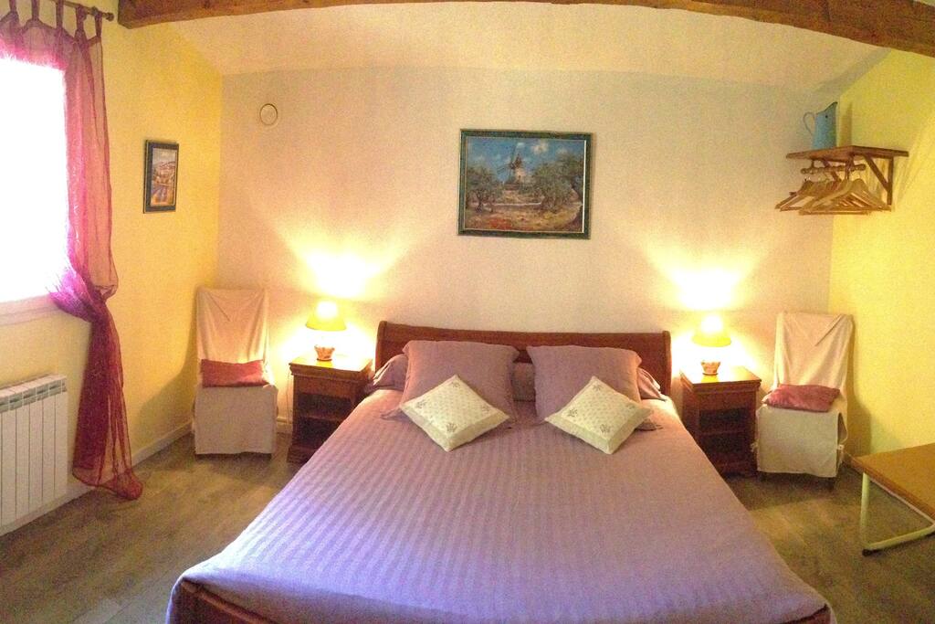 coin sommeil de la chambre les lavandes