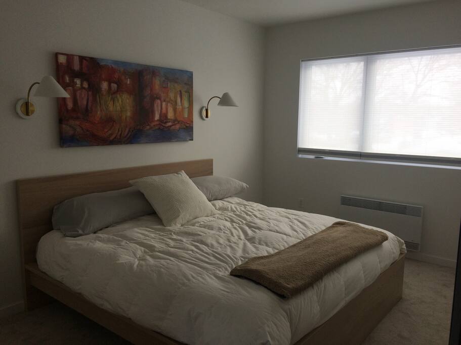 chambre des maîtres lit king