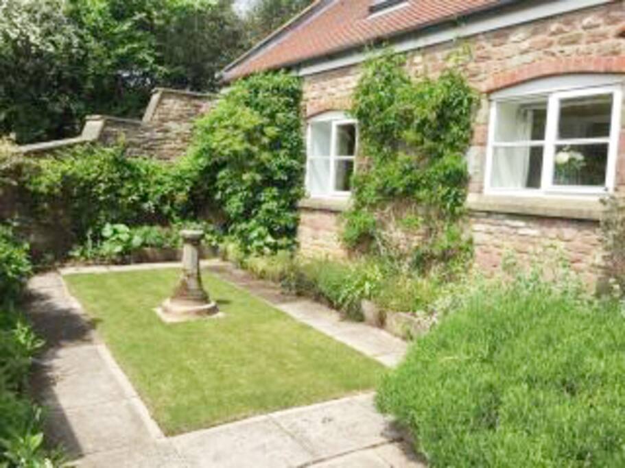 Front garden looking out from downstairs bedroom