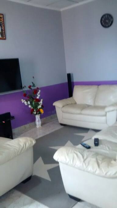 Section of the sitting room