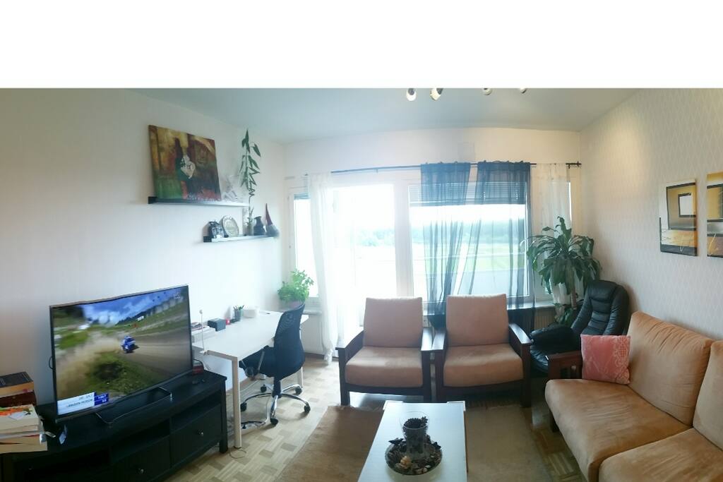 living room (in case you have rented the whole apartment)
