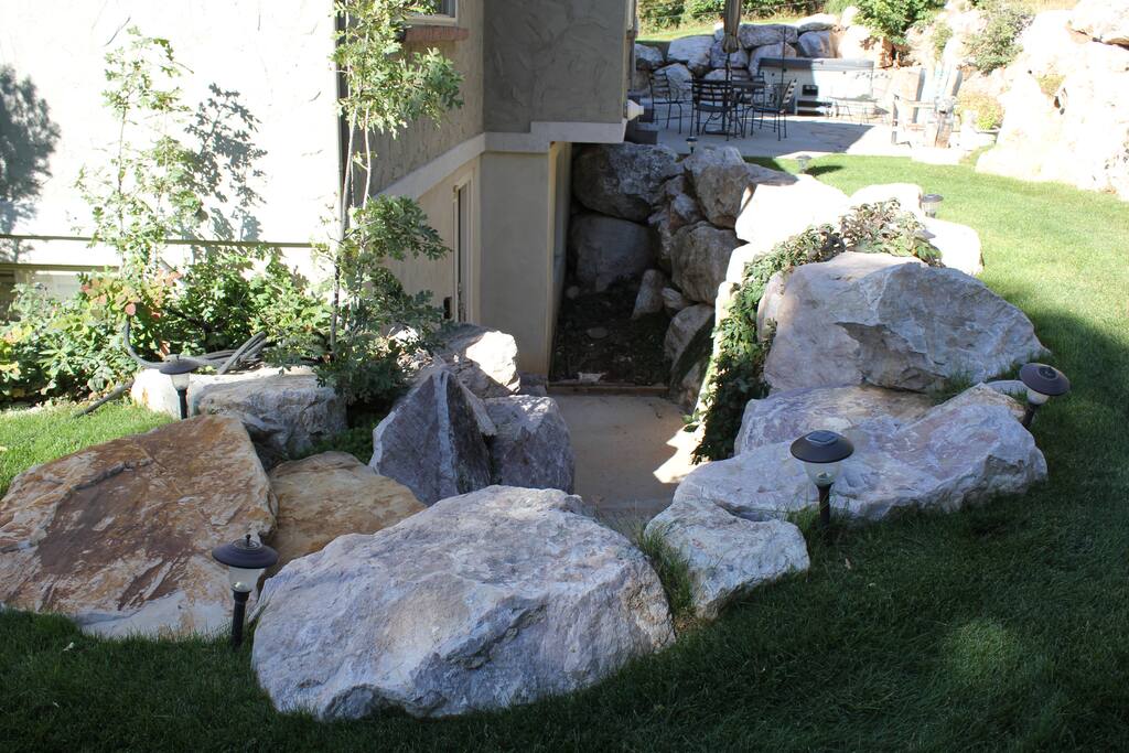Entrance to the house