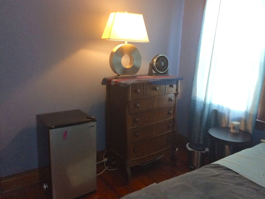 Brand new mini fridge will *probably be in the room