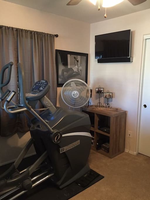 Workout area