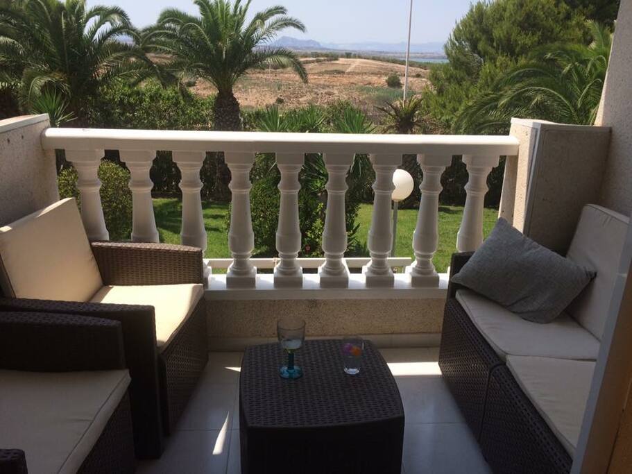 Balcony seating