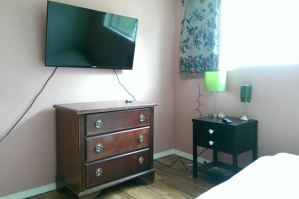 That's right, during your stay you can watch a movie or play Xbox :)