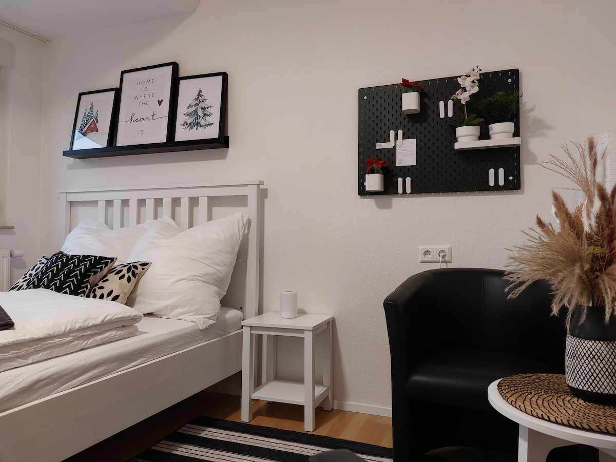 舒适的1.40米双人床