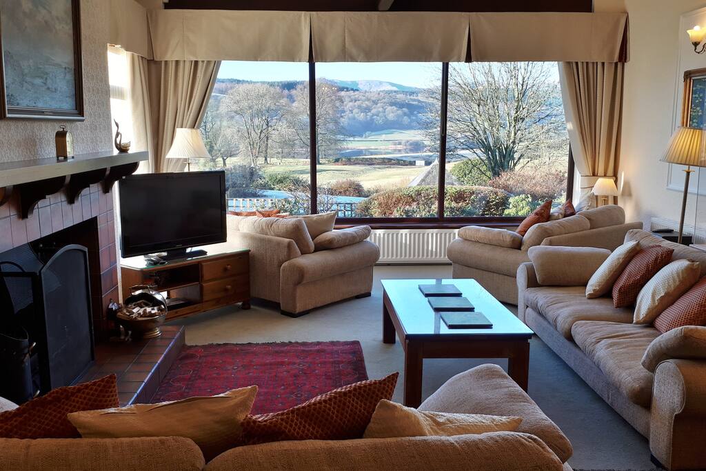 Lakefield House main sitting room