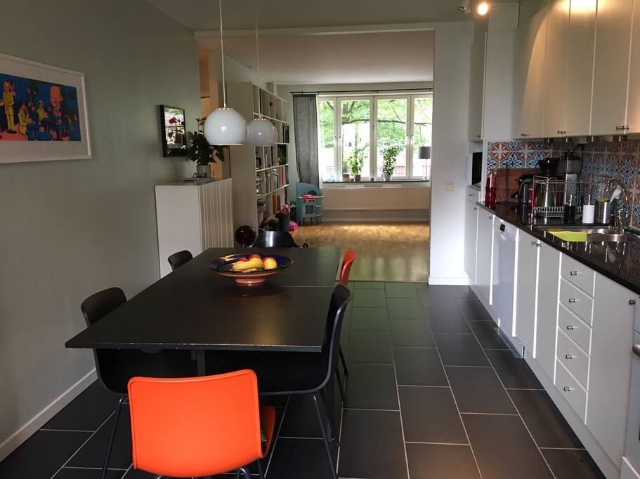 Fully equipped kitchen