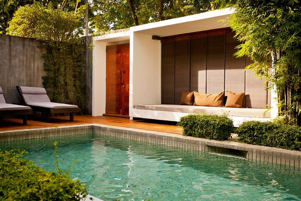 Private swimming pool