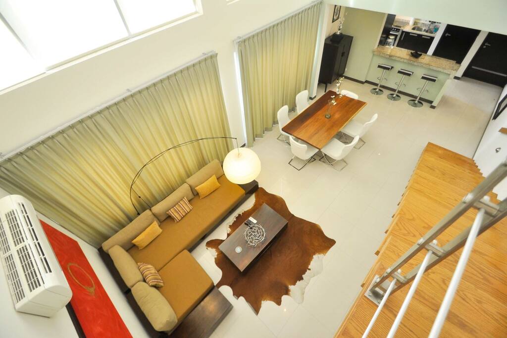 Dining & Living view from Second Floor