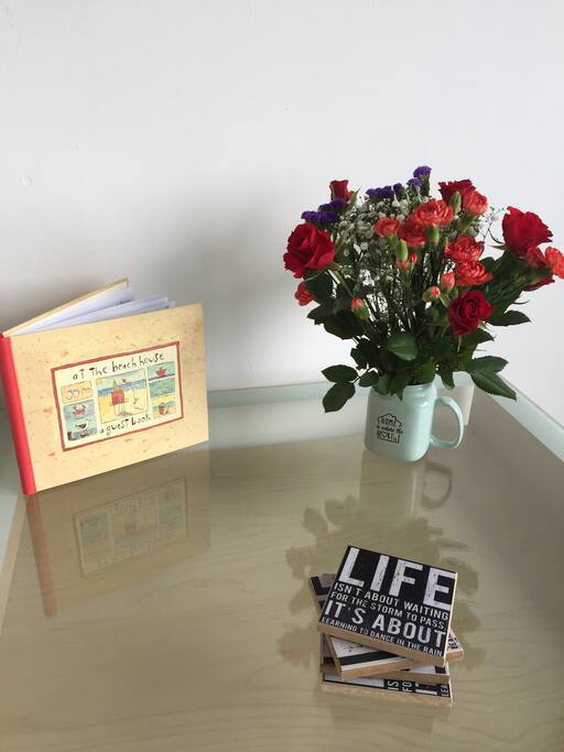 Leave a comment in our guest book