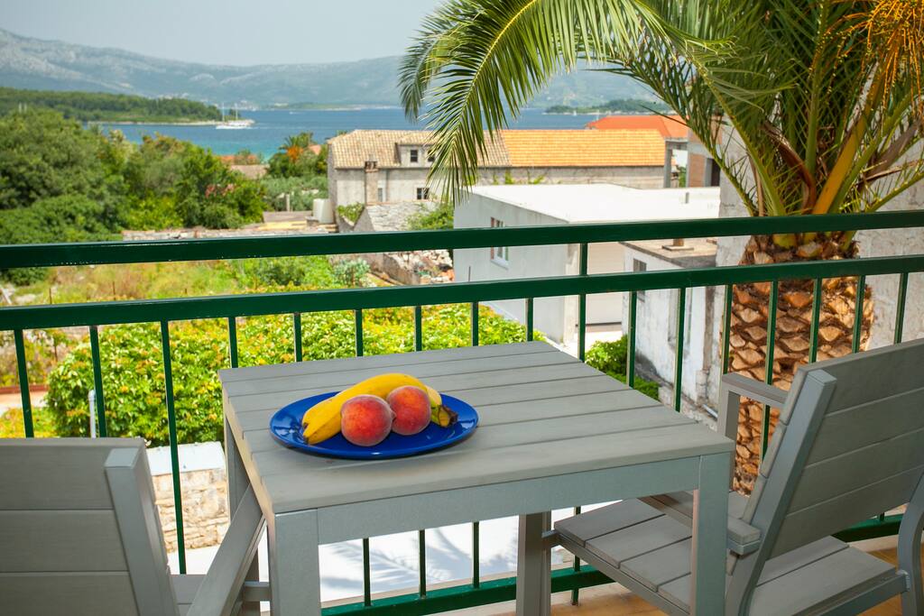 Balcony with the sea view