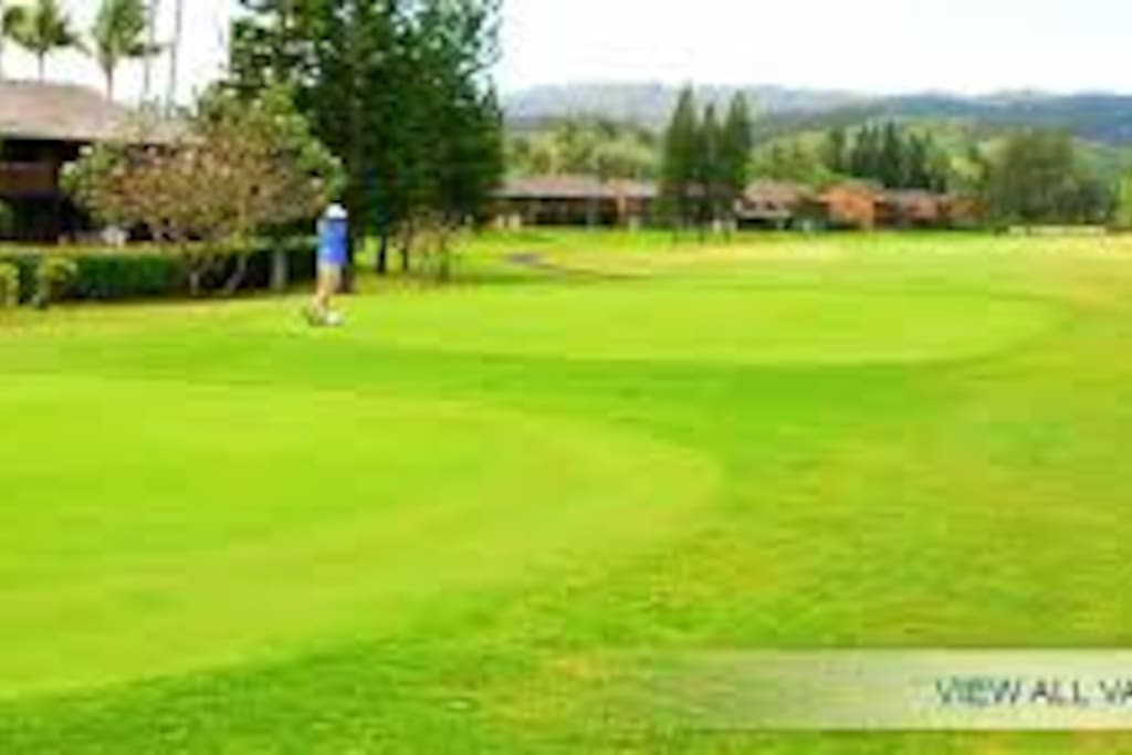 Two golf courses