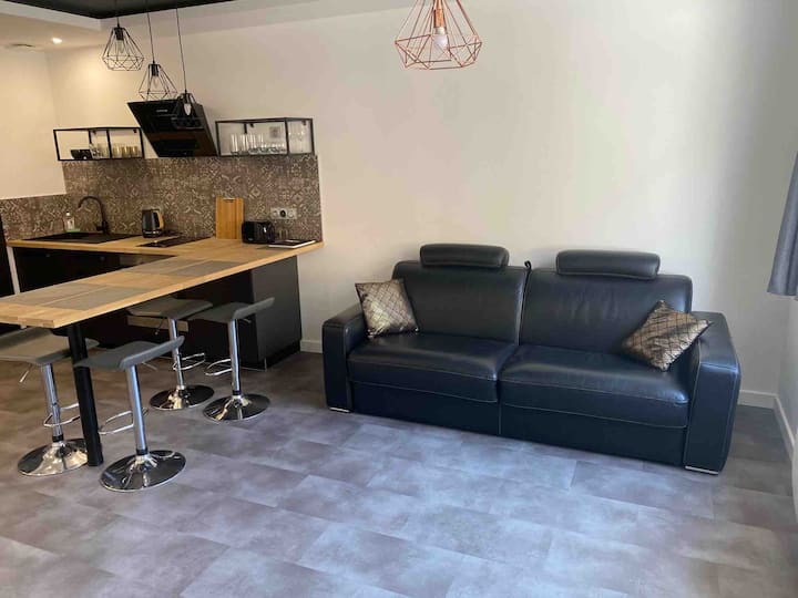 Appartement Cozy Avec Spa Et Sauna Privé - Les Rousses
