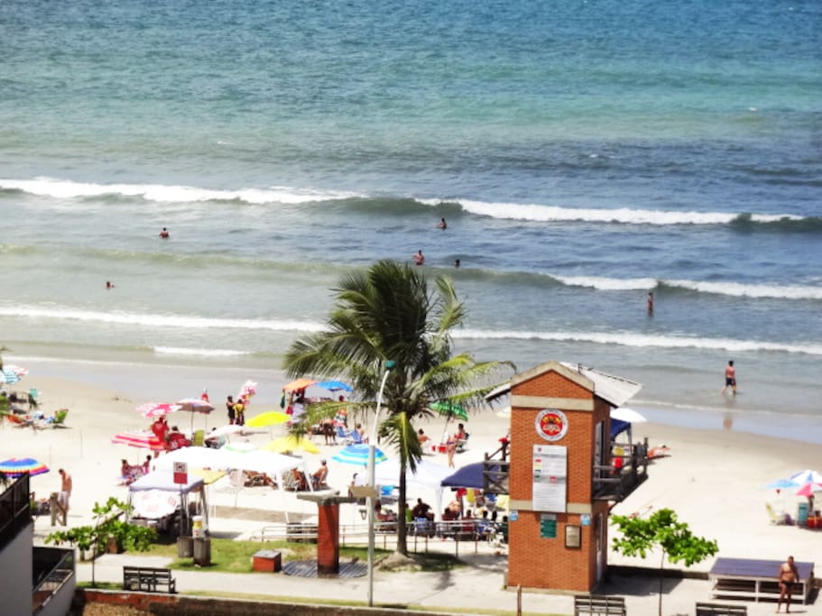 Vista frontal (meio-dia)