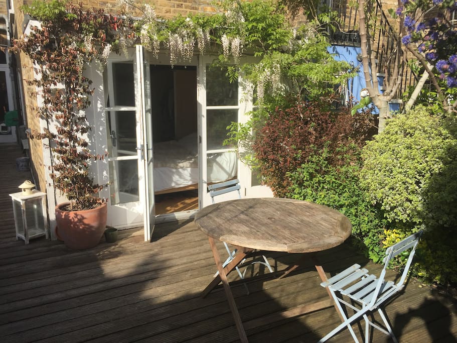 The sun trap quiet garden