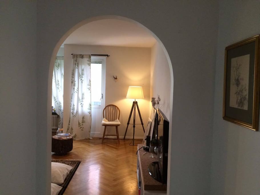 Ingång till vardagsrum/Entrance to living room