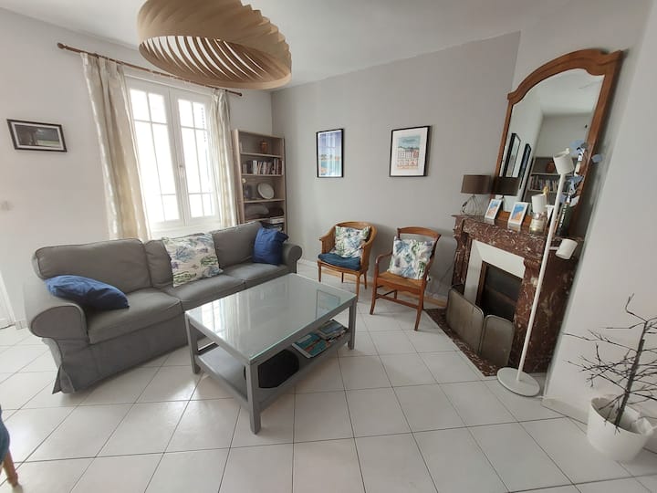 La Maison Jaune - Trouville - La Plage à Pied ! - Benerville-sur-Mer