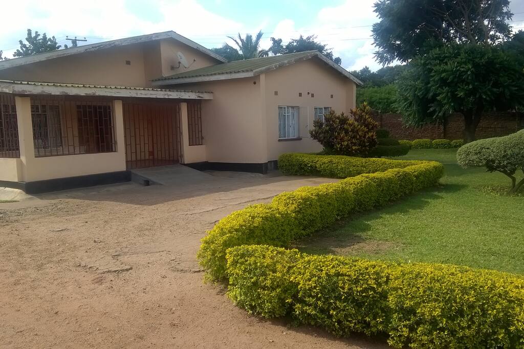 View of house from entrance gate