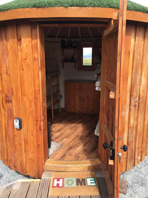 Inside the Pod (Please look at the size)