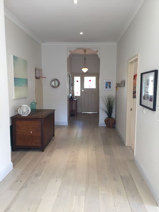 Lovely wide hallways