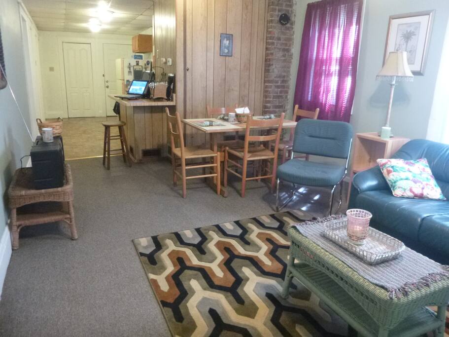 Shared Dinning and Living room area