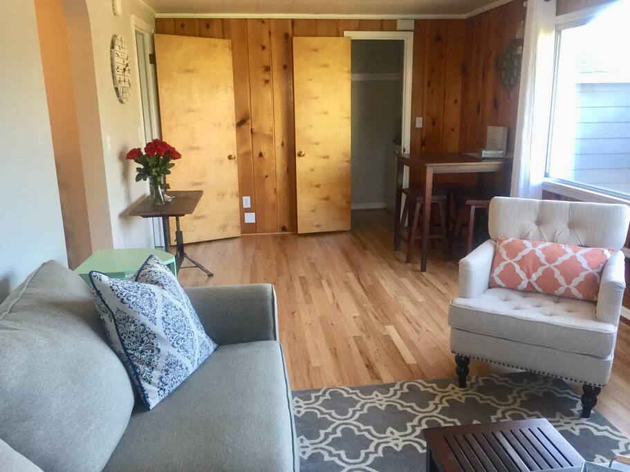 Pub table and closet