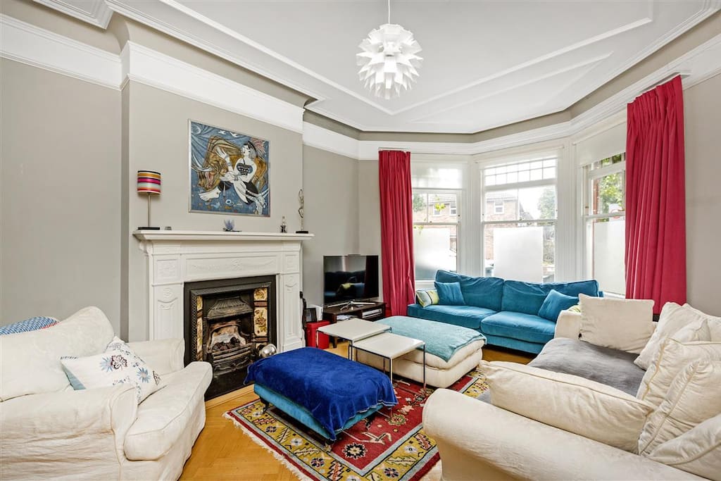 Cosy Living Room with plenty of sofas for lounging around - dedicated for our guests when we're hosting