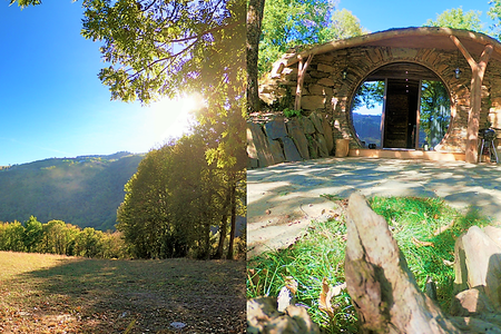 ESTIVA : Le Loft du Hobbit - Vue / Spa / Piscine