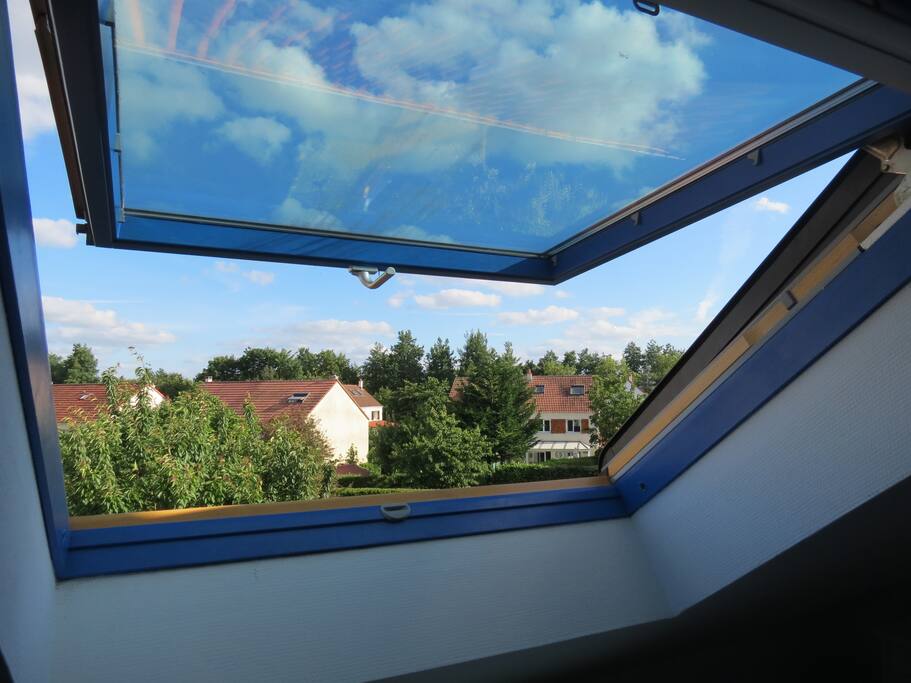Vue depuis la chambre / View from the room