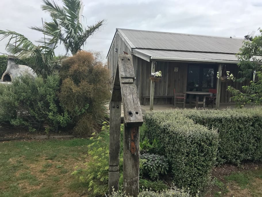 Cottage set in the garden